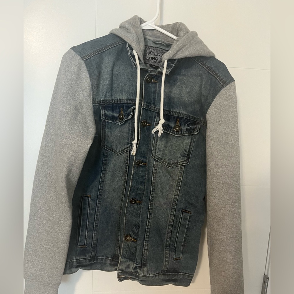 Denim sports jacket, size M
